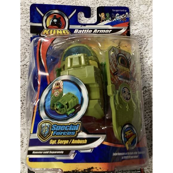 New Kung Zhu Battle Armor Special Forces Kung Zhu Sgt Serge Ambush - Picture 5 of 5